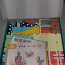 QBI Magnetic Blocks Play Starter Set4-in-1 STEM Building Blocks with 4 Cars & 3D Track TilesEducational Sensory Magnet ToysPreschool Montessori Toys for Kids Ages 3-5-8 Year Old Boys and Girls