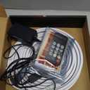 Neon Rope Lights, 16.4ft Rope Lights with Dimmable Remote and Adapter, Waterproof Flexible Smart Led Strip Lights for Bedroom, Super Bright DIY Neon Sign, Indoor Outdoor Wall Decor Warm White