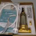 WHC40 Sediment Filter, 40 & 100 & 200 Micron Reusable Spin Down Sediment Water Filter, Whole House Water Filter for Well Water, Home Pre-filtration System, 1" MNPT + 3/4" FNPT + 3/4"MNPT