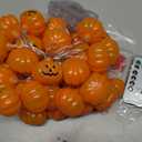 Halloween Lights,20FT 40 LEDs Holiday String Lights for Indoor Outdoor Decor,Battery Operated 8 Mode Waterproof Pumpkin String for Party Decorations