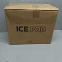 Ice Bath Tub - 110 Gallons Portable Cold Plunge Tub for Athletes - Black Modern Freestanding Bathtub with 4 Pack Large Ice Molds