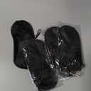 6 Pack Blindfold Eye Mask Cover Sleep Mask for Party Games Travel Sleep Team Build Party Supply with Adjustable Strap for Women Men Kids, Black