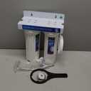 Premium Under Sink Direct Connect Two Stage Water Filtration System with 100% lead-free Chrome faucet -Removes Chlorine, Bad Tastes, Odors And 99.99% of Contaminants