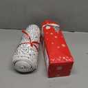 BSHSPX White Christmas Tree Collar Bling Christmas Tree Stand Collar 28.8 inch Sequin Xmas Tree Skirt Large Christmas Tree Ring Round Tree Base Collar Rustic Tree Collars for Winter Holiday