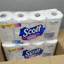 Scott 1000 Trusted Clean Toilet Paper, 32 Rolls, Septic-Safe, 1-Ply Toilet Tissue