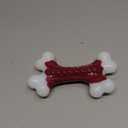 Kseroo Tough Dog Toys for Aggressive Chewers Large Breed - 8'' Beef Flavor Indestructible Nylon Dog Chew Toys for Large Dogs, Heavy Duty Dog Bone Keep Busy, Teething Dental Care Toy Dog Birthday Gift