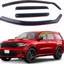 in-Channel Rain Guards 4-Piece Compatible with 2011-25 Dodge Durango