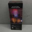 Corner Floor Lamp - 2 Pack Black RGB LED Floor Lamp with Music Sync and 16 Million DIY Colors, App & Remote Control, Color Changing Modern Smart Corner Lamp for Bedroom Living Room