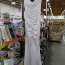 Sexy Formal Dress for Women Ruched Off Shoulder Club Cocktail Bodycon Evening Gown Maxi Long Dresses, S