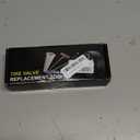 Car Tire Valve Quick Change Tool Kit, 7PCS Tyre Valve Stem Core Replacement Set Includes 4PCS TR413 Valve Stems, Replacing Leaky Valves Stem Installation Tool, Universal Fit