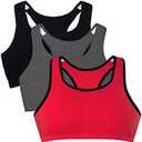 Fruit of the Loom Women's Multi-Pack Tank Top Style Sports Bra Talla 38