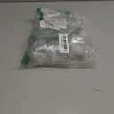 Straw Cup Conversion Kit with Silicone Sleeves for Dr. Brown's Narrow Glass Baby Bottle 4oz,Anti Breakage Baby Bottles Replacement Kit with Handle and Soft Straw Top,6m+,Set of 4