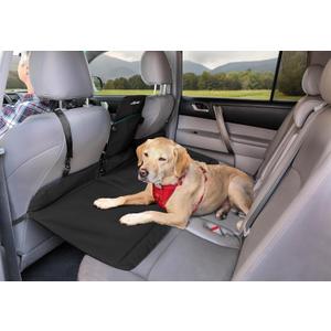 Kurgo Rover Backseat Bridge Dog Car Extender, Seat Bridge for Dogs, Padded Pet Car Barrier, Reversible, Water Resistant, Universal Fit, Up to 75 lbs