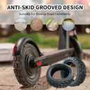 10x2.75-6.5 Off-Road Vacuum Tire, 10 Inch Electric Scooter Replacement tire, Compatible With Speedway 5 Dualtron 3 Hover-1 Alpha gotrax G4 Electric Scooter (Vacuum Tire x 1)