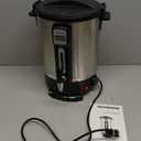 Commercial Coffee Urn 50 Cups12L, Stainless Steel Large-Capacity Coffee Maker for Catering, Events, Offices & Restaurants, Fast Brew & Keep Warm Function