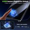 WSKEN for Samsung Galaxy S25 edge Privacy Screen Protector - [24 Anti-Spy] [0.02s Fingerprint Unlock] [Auto Dust Remove] [Zero Bubble] Top Durable 9H+ Tempered Glass Case Friendly, 2 Pack