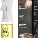 Mistifi oil spray Fine Mist Spray Bottle for Air Fryer,Healthy Nonstick Frying,Food Grade Premium Spray Bottle with Portion Control for Salad, Frying, BBQ Kitchen Use (150ml Glass bottle 637)