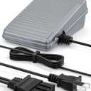 VHBW for Brother Sewing Machine Foot Pedal Compatible with Brother JX2517, LX3817, XM2701, XL2600, GX37, XR3774, LS2400 & More  Replacement Foot Controller (J00360051) (Plat Plug)