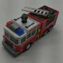 JOYIN LED Fire Truck Toy for Toddlers - LED Projections & Sirens, Bump and Go Fire Engine Trucks with Mode Switch & Volume Control, Boys&Girls Firetruck, Kids Birthday