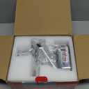 All Metal Grain Mill Attachment For Kitchenaid Stand Mixer, 12 Levels Flour Mill Grinder for Home, Fit for Grinding Wheat, Corn, Oats, Buckwheat,Millet and Other Cereals