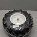 13x5.00-6" Tiller Tire and Wheel, 3/4" Axle Size 13x5.00-6 Tiller Tires Compatible with Troy-Bilt, Craftsman, Garden Tractor, Trencher, Tillers Replacement Tire, 3-1/8" Centered Hub, 2 Pack