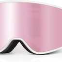 EXP VISION Ski/Snowboard Goggles Parent-child Snow Goggles Over Glasses for Men, Women Youth Kids