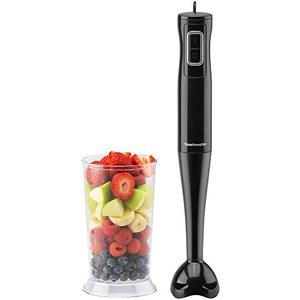 Toastmaster Immersion Hand Blender Mixer Black with 700ml Blending Cup 100W