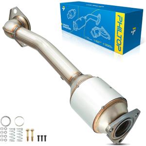PHILTOP Rear Catalytic Converter Compatible with Honda 2010-2011 CR-V Stainless Steel Catalytic Converter Kit OE# 53864,18150REZA01,642818,51783 (EPA Compliant)