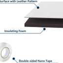 Window Air Conditioner Side Panel, 48" Extended Width XL Size Surround Insulated Foam Side Panels for Window AC Units, Air Conditioner Insulation Panel for Summer and Winter