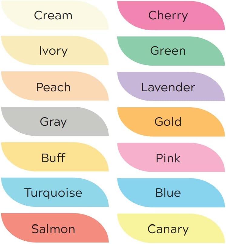 American Eagle Colored Copy Paper, 20LB 8.5 X 11, 500 Sheets Per Ream (PEACH)
