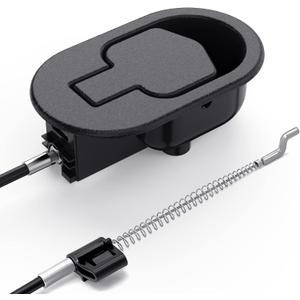 1 Set Recliner Replacement Parts, Durable Recliner Release Pull Handle with Recliner Pull Cable, Repair Replacement Parts Compatible with Most Furniture of Recliner Chair Sofa Couch (Plastic) 1 Set Recliner Replacement Parts, Durable Recliner Release Pull Handle with Recliner Pull Cable, Repair Replacement Parts Compatible with Most Furniture of Recliner Chair Sofa Couch (Plastic)