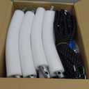 TURFEE 40" Saucer Tree Swing Set - 900Lb Weight Capacity, 900D Oxford Waterproof, with Hanging Straps Swings for Kids Playground Outdoor Activity Backyard Daily Exercise Fun(Blue)