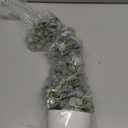 Decorative Hanging Plants for Shelf, Faux Ivy Eucalyptus Vine, Fake Greenery in White Bigger Pot (Light Green, 1PCS)