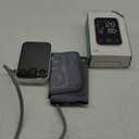 Oklar Blood Pressure Monitor Upper Arm Monitors for Home Use BP Machine Sphygmomanometer with 2x120 Reading Memory Adjustable Arm Cuff 8.7"-15.7" Large Display with LED Background Light Storage Bag (Black)