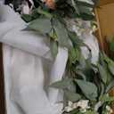 Ling's moment 41" Tall Ground Flowers for Wedding Decor, 2pcs Free Standing Artificial Flowers Arrangements, Aisle Chair Backdrop Decoration for Garden Arch Entryway Ceremony Reception, Blush & Cream