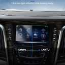 Car Screen Protector for 2015 2016 2017 2018 2019 Cadillac CTS Accessories Navigation Touchscreen Protector Film Tempered Glass HD Clear Anti-Glare 8''