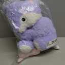 MaoGoLan Large Fox Plush Stuffed Animal, 5 Pcs Stuffed Foxes Plush Toy Set, 20 Inches Purple Mama Fox Toy with Babies for Kids Girl Boy, Valentines Birthday Gift Baby Shower Party Decor