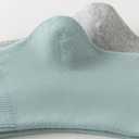 Thin Cotton Socks for Women 6-10 | 5 Pairs | Wide Non Binding Ankle Socks Quarter Length | Daily Essentials Sock (Gray)