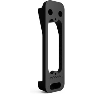 Premium Blink Video Doorbell Mount for 4-inches Dutch Lap Vinyl siding Black