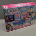 Gabby's Dollhouse, Purr-ific Pool Playset with Gabby and Mercat Figures, Color-Changing Mermaid Tails and Pool Accessories Kids Toys for Ages 3 and Up