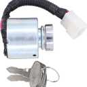 ApplianPar Ignition Switch 66101-55200 for Kubota Bx1500D Bx1830D Bx2200D Bx2230D