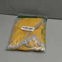 Lukovee Dog Raincoat, Adjustable Dog Rain Jacket with Clear Hooded Double Layer for Large Medium Small Dogs Puppies, Waterproof Rain Coat Poncho with Reflective Storage Pocket & Rim (Yellow, Large)