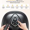 Shiatsu Foot Massager for Neuropathy with Heat and Remote Control