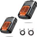 Ultrasonic Rodent Repellent for Car Engines Mouse Bat Repeller for Car Under Hood Keep Rat and Mice Out of Vehicle, Automobile, Truck, Indoor 2 Packs (No Batteries)