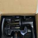 Kwikset Henley Interior Passage Door Handle, Lever For Closet and Hallway Doors, Reversible Non-Locking Handle Lever, Matte Black, with Microban Protection (1 Pack)