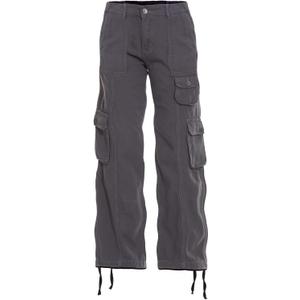 Women's Hiking Cargo Pants Joggers Cotton Casual Military Army Combat Work Pants with 7 Pockets, Gray XL