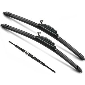 3 wipers Replacement for 2013-2016 Land Rover Range Rover,2014-2016 Land Rover Range Rover Sport Windshield Wiper Blades Original Equipment Replacement - 24"/20"/15T" (Set of 3) U/J HOOK