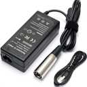 24V Scooter Charger Only Compatible for Razor SX500 MX500 MX650 Mcgrath RSF650 Dirt Bike, Crazy-Carts XL, Dirt Quad 500 ATV DXT Battery Charger with 24V 3-Pin Male XLR Power Supply