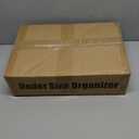 Pull out Cabinet Organizer, 2 Tier Under Sink Organizer, Slide out Metal Kitchen Cabinet Organizers Drawer Shelf, Sliding Storage Shelves for Kitchen Bathroom Pantry Cabinet Closet Organization Rack (1 Pack, Black)