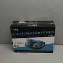 8 inch Suction Cups  2 Pack 880lbs suction cups for glass, Powerful Industrial Tile Suction Cup Tool for Lifting Glass, Tile, Granite, Includes Carrying Case